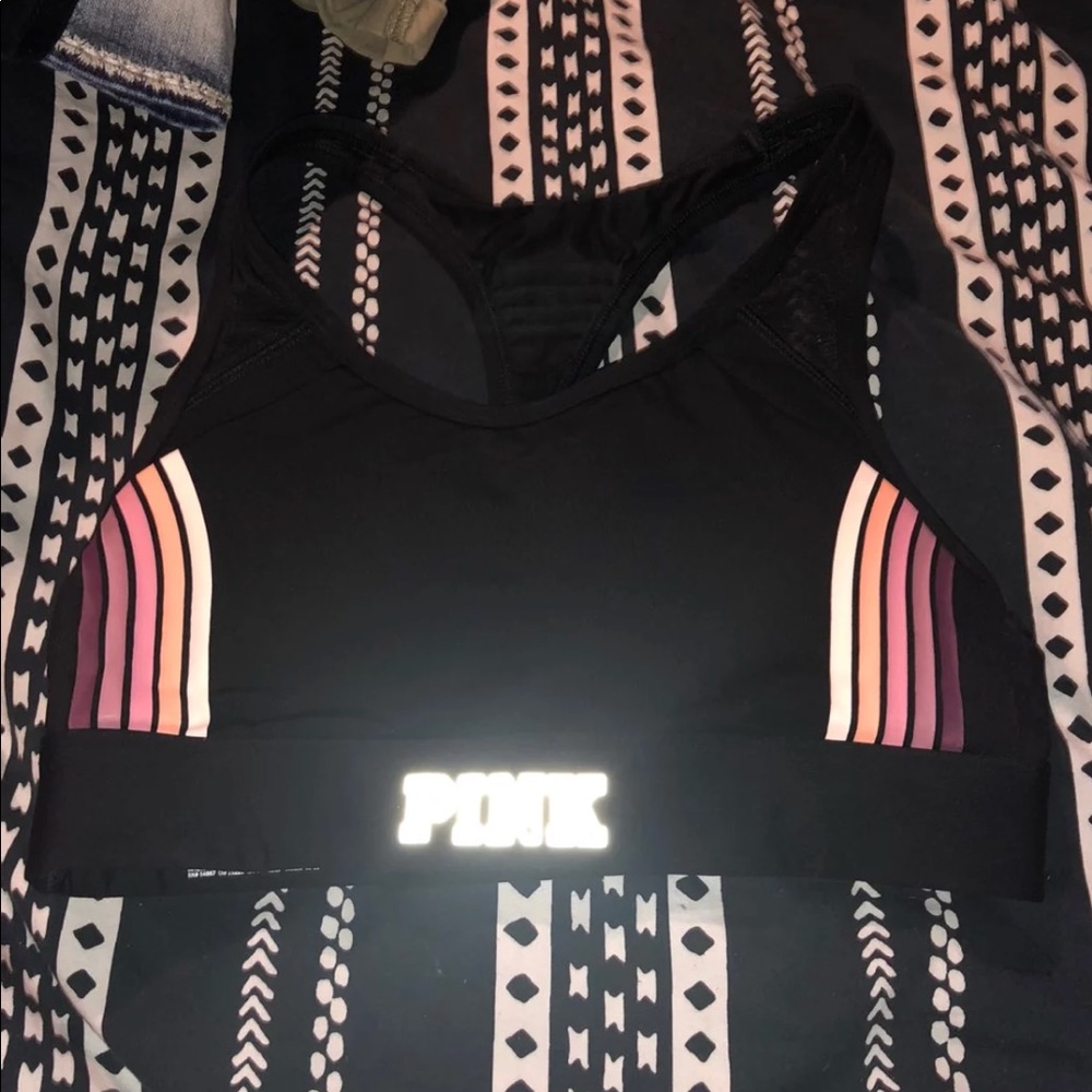 PINK & NIKE sports bra both size MEDIUM